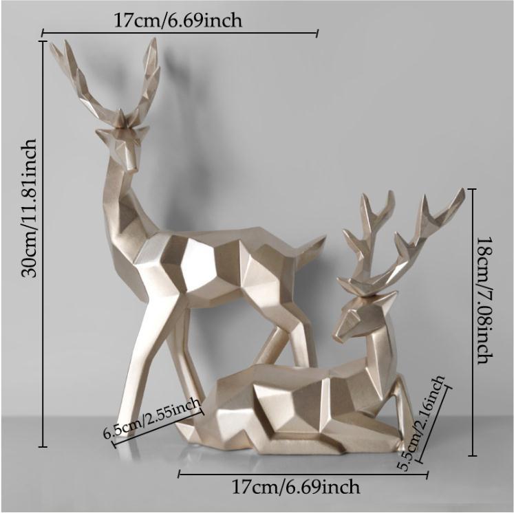 Deer Table Ornament - Elegant Home Decor