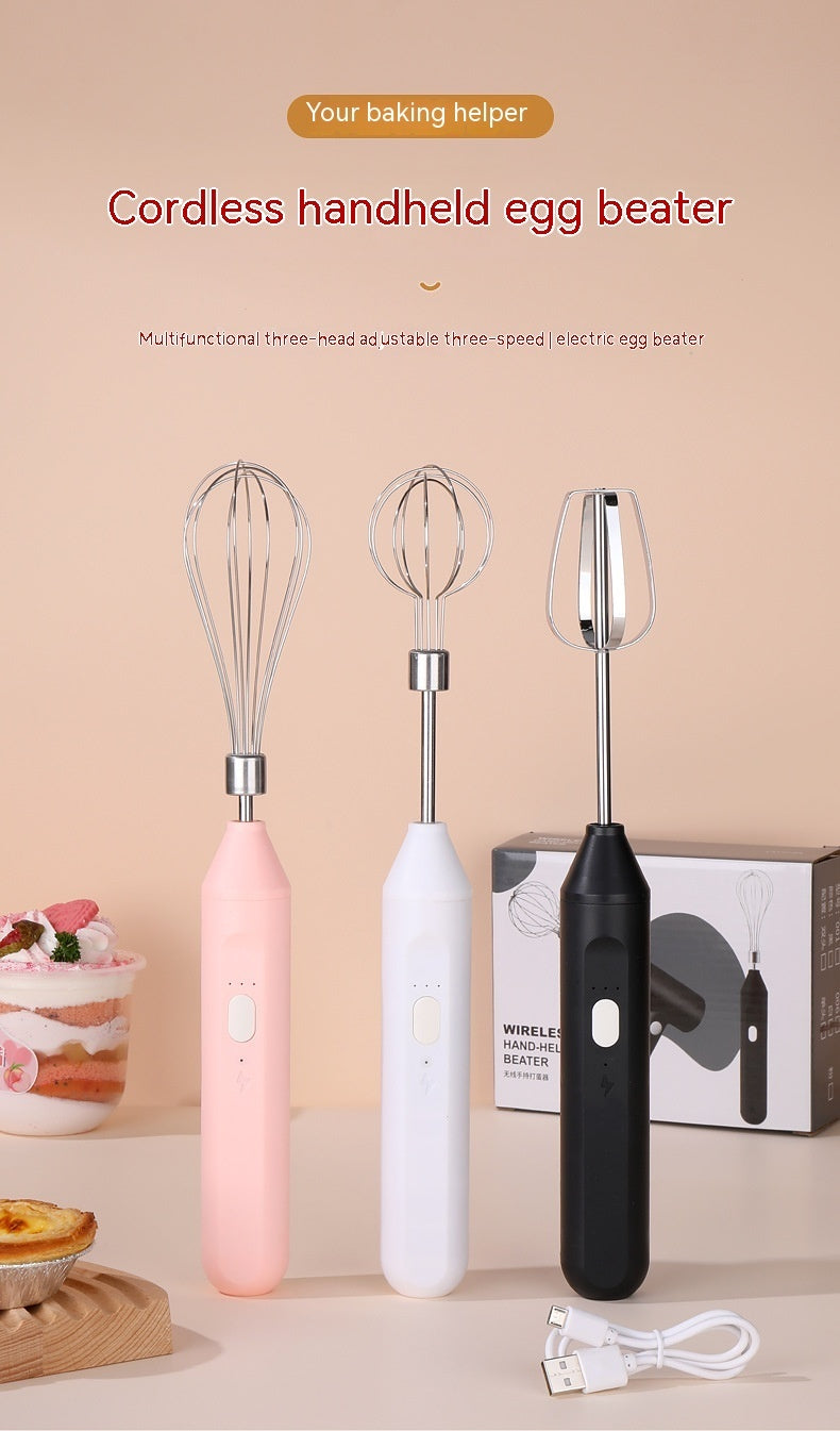 Handheld Egg Beater - Elegant Home Decor