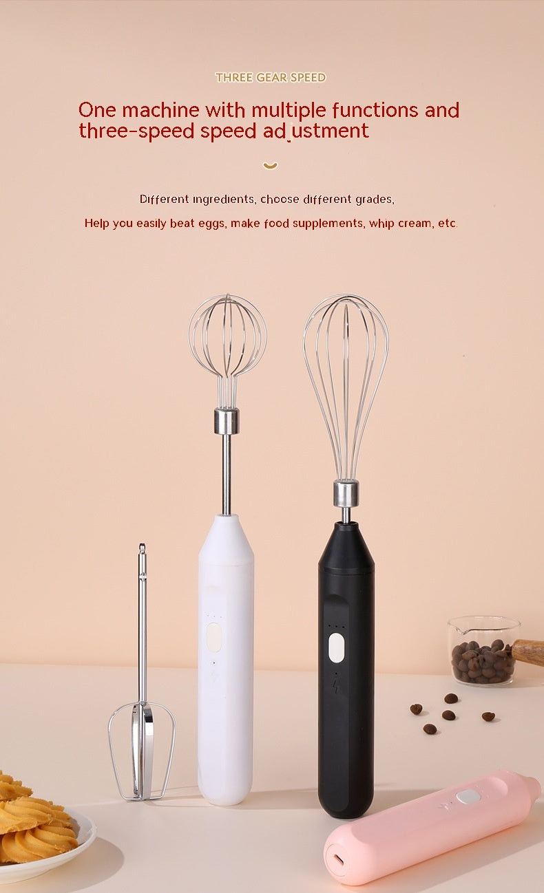 Handheld Egg Beater - Elegant Home Decor