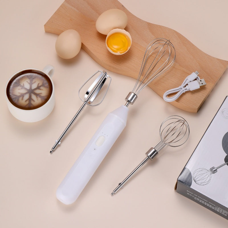 Handheld Egg Beater - Elegant Home Decor