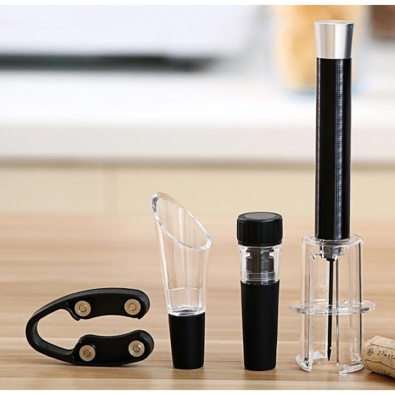 Needle Air Pressure Wine Opener Set - Elegant Home Decor